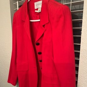 Red Hugo Buscati Blazer
